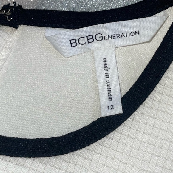 BCBGeneration White and Black Romper - Picture 15 of 16